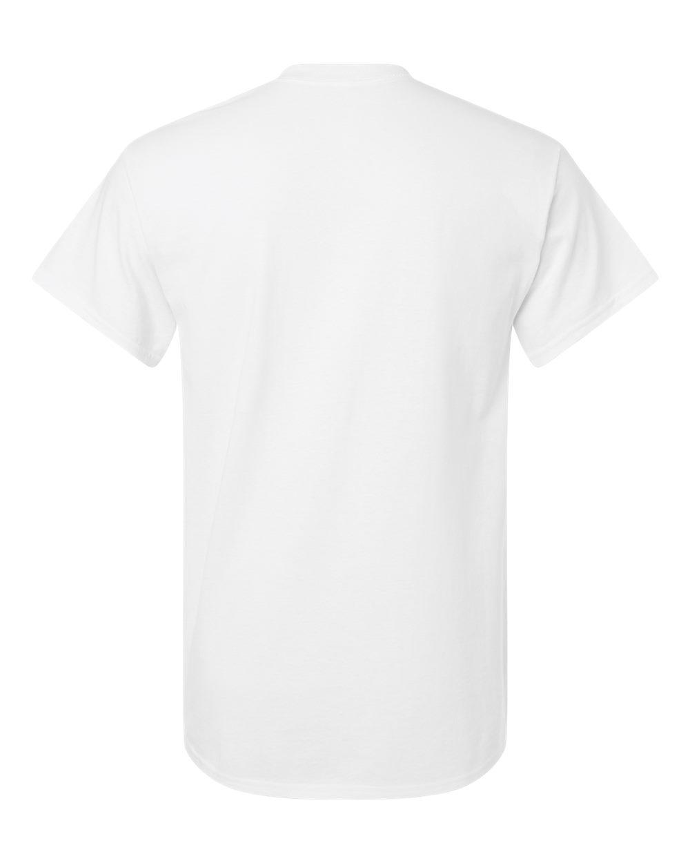 Gildan White Back